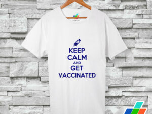 تیشرت طرح Get vaccinated